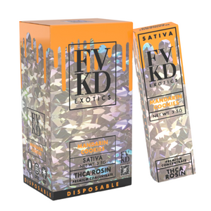 FVKD EXOTICS THCA ROSIN 3.5GM DISPOSABLE - MANDARIN COOKIES