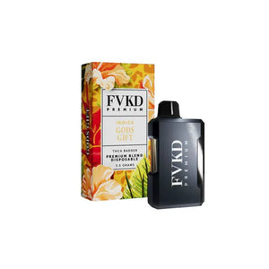 FVKD PREMIUM BLEND THCA BADDER 3.5GM DISPOSABLE - GODS GIFT