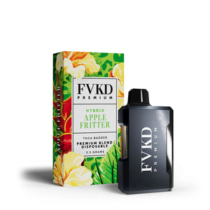 FVKD PREMIUM BLEND THCA BADDER 3.5GM DISPOSABLE - APPLE FRITTER