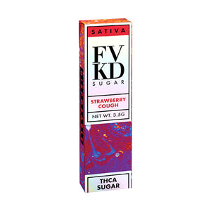 FVKD EXOTICS THCA SUGAR 3.5GM DISPOSABLE - STRAWBERRY COUGH