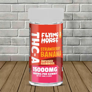 FLYING HORSE EXOTIC THC-A BLEND 15000MG GUMMIES 15CT/JAR