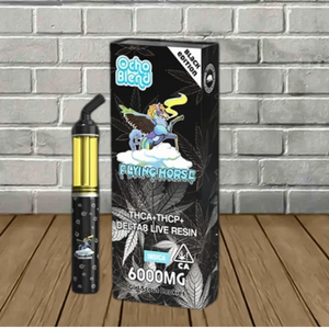 FLYING HORSE BLACK EDITION THCA/P/D11 6GM DISPOSABLE - OG KUSH