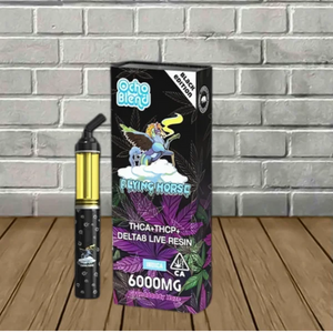 FLYING HORSE BLACK EDITION THCA/P/D11 6GM DISPOSABLE - GRAND DADDY PURPLE