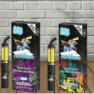 FLYING HORSE BLACK EDITION THCA/P/D11 6GM DISPOSABLE - AK-47