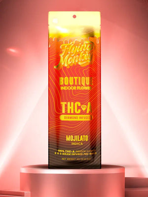 FLYING MONKEY BOUTIQUE THC-A 4GM 2PK PRE ROLL 10CT/BX INDICA - MOJILATO