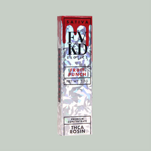 FVKD EXOTICS THCA ROSIN 3.5GM DISPOSABLE - FRUIT PUNCH