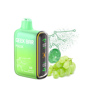 GEEK BAR PULSE 15000 PUFF MESH COIL DISPOSABLE - GRAPE BLOW BURST