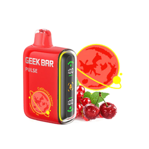 GEEK BAR PULSE 15000 PUFF MESH COIL DISPOSABLE - CALIFORNIA CHERRY