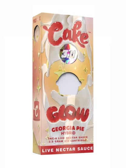 CAKE GLOW THC-A LIVE NECTAR SAUCE 3GM DISPOSABLE - GEORGIA PIE