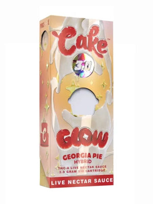 CAKE GLOW THC-A LIVE NECTAR SAUCE 3GM DISPOSABLE - GEORGIA PIE