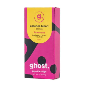 GHOST ESSENCE BLEND 2GM CARTRIDGE - STRAWNANA