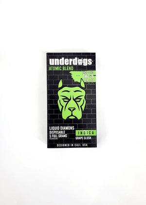 UNDERDOGS THCO+THCV+D8+D9 2GRAM DISPOSABLE - ASSORTED FLAVORS