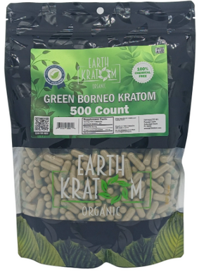 EARTH KRATOM 500 CAPSULES