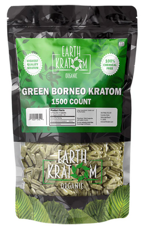 EARTH KRATOM 1500 CAPSULES
