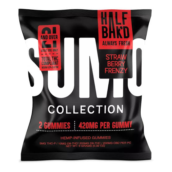 HALF BAK'D SUMO GUMMIES STRAWBERRY FRENZY