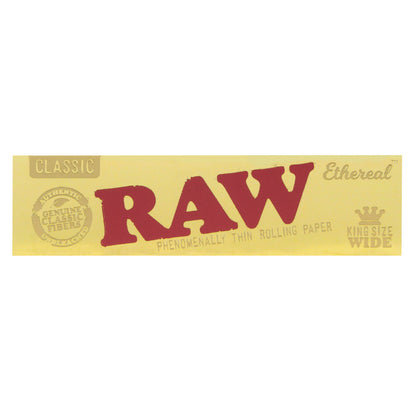 RAW PAPERS CLASSIC ETHEREAL KING SIZE WIDE PAPAER 33PK 50CT/BOX