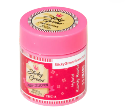STICKY GREEN CANDY COLLECTION THC-A 3.5 / 7GM FLOWER