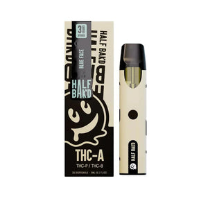 HALF BAK'D THCA/THCP/THCB 3GM DISPOSABLE - BLUE FACE