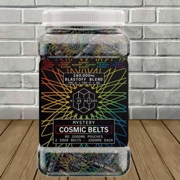 HI ON NATURE AAA EXOTIC THC-A FLOWER 4OZ JAR