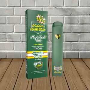 HIDDEN HILLS MINIMART BAR 1GM LIQUID DIAMONDS THC-A DISPOSABLE - SURPRISE ZURPE