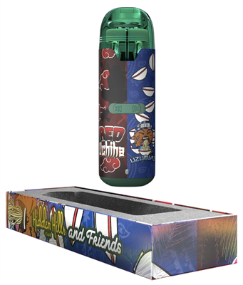 HIDDEN HILLS X BIG CHIEF THCA/P/M BLEND DISPOSABLE - RED UCHIHIA X UZUMAKI
