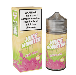 THE JUICE MONSTER E-LIQUID 100ML - GUAVA PEACH