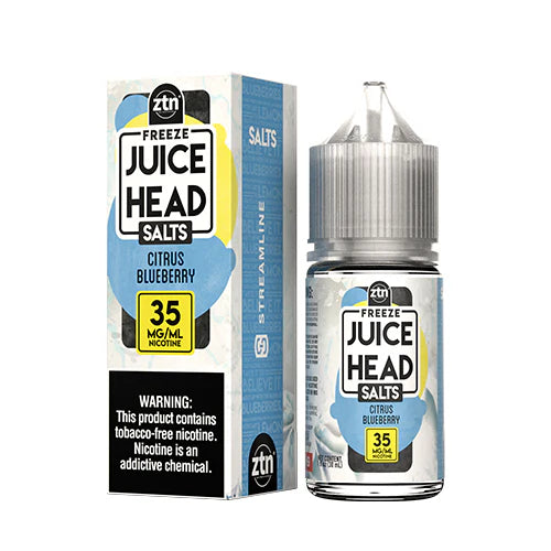 JUICE HEAD E-LIQUID 30ML FREEZE CITRUS BLUEBERRY - 35MG