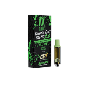 MODUS KNOCK OUT 2.0 THCP/D10/D8LR 2GM CARTRIDGE - SOUR DIESEL