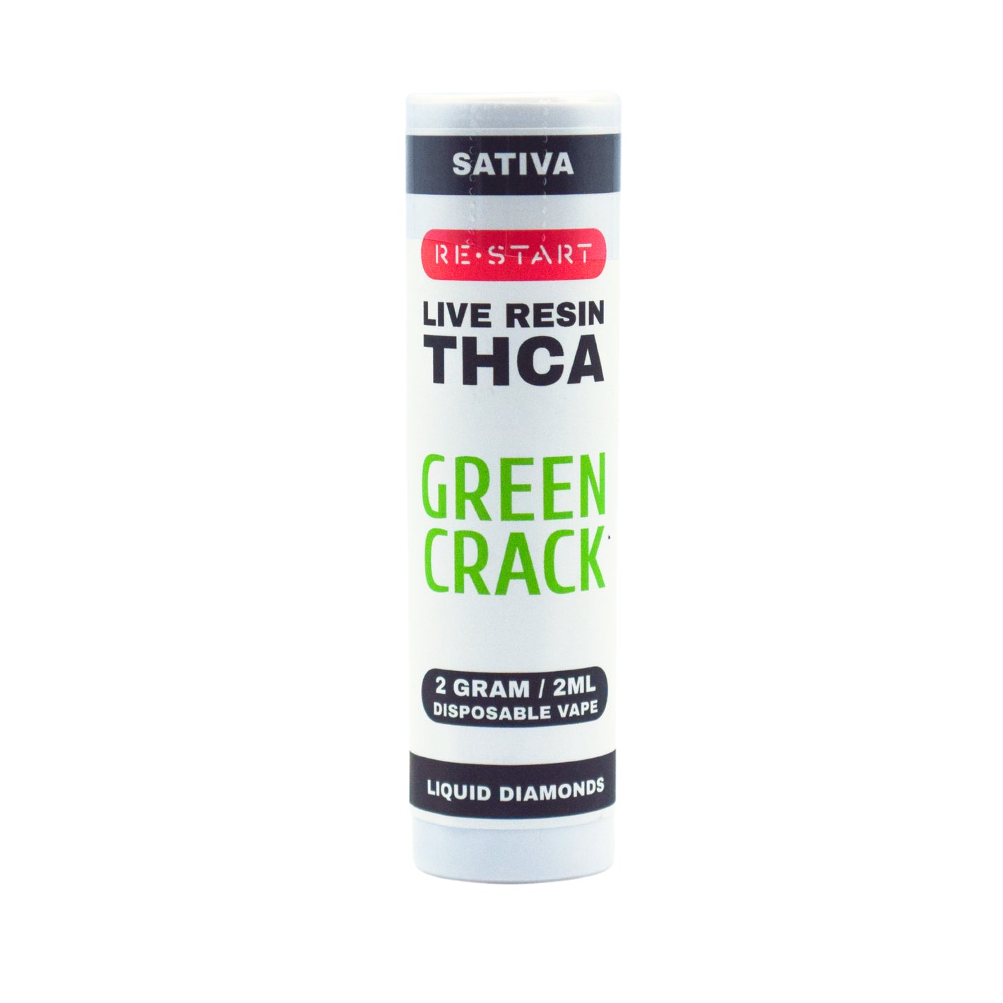 VOODOO EXOTIX THCA/LR 3000MG DISPSOABLE - GREEN CRACK