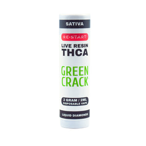 VOODOO EXOTIX THCA/LR 3000MG DISPSOABLE - GREEN CRACK