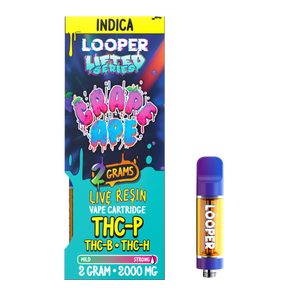 LOOPER LIFTED SERIES THCP/B/H 2GM DISPOSABLE - GRAPE APE