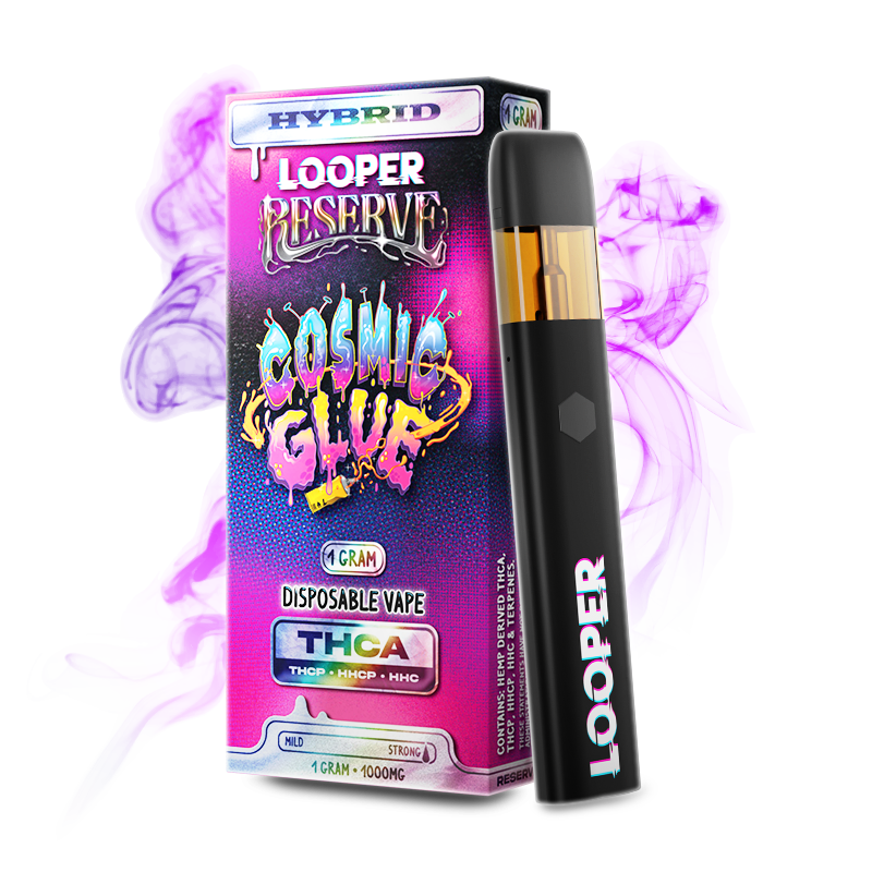 LOOPER RESERVE THCA/P/HHC/D9 1GM DISPOSABLE - COSMIC GLUE