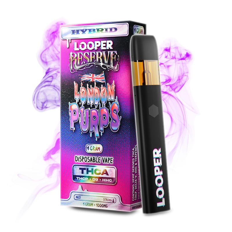 LOOPER RESERVE THCA/P/HHC/D9 1GM DISPOSABLE - LONDN PURPOS