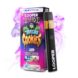 LOOPER RESERVE THCA/P/HHC/D9 1GM DISPOSABLE - TROPICANA COOKIES