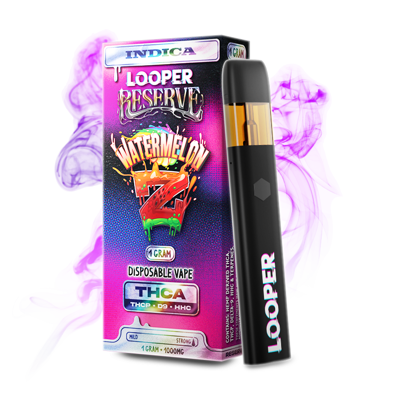 LOOPER RESERVE THCA/P/HHC/D9 1GM DISPOSABLE - WATERMELON Z