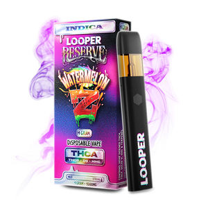 LOOPER RESERVE THCA/P/HHC/D9 1GM DISPOSABLE - WATERMELON Z