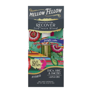 MELLOW FELLOW RECOVER BLEND THCM/HHC/H4CBD 2ML CARTRIDGE - JUNGLE CAKE