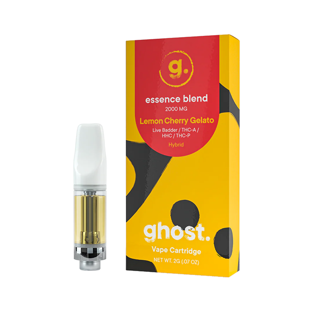 GHOST ESSENCE BLEND 2GM CARTRIDGE - LEMON CHERRY GELATO