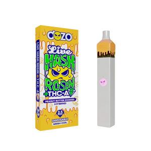 DOZO THC-A/HASH ROSIN 2.5GM DISPOSABLE - PEANUT BUTTER ZOOKIES