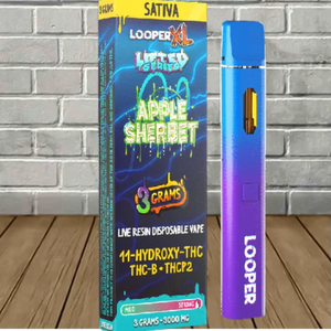 LOOPER XL LIFTED 3GM DISPOSABLE 11HY/THCB/THCP2 - APPLE SHERBET
