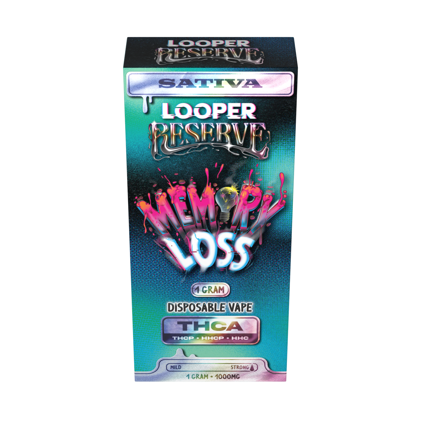LOOPER RESERVE THCA/P/HHC/D9 1GM DISPOSABLE - MEMORY LOSS