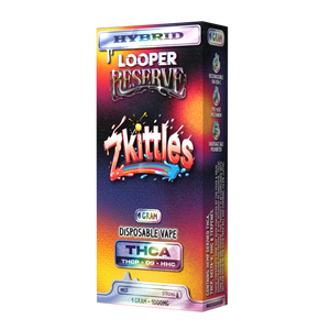 LOOPER RESERVE THCA/P/HHC/D9 1GM DISPOSABLE - ZKITTLES