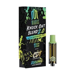 MODUS KNOCK OUT 2.0 THCP/D10/D8LR 2GM CARTRIDGE - GREEN CRACK