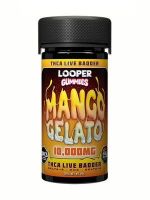 LOOPER THCA LIVE BADDER D9/HHC/D8 10000MG GUMMIES 20CT/JAR