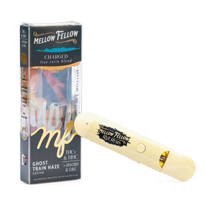 MELLOW FELLOW CHARGED BLEND THCV/HHC 2ML DISPOSABLE - GHOST TRAIN HAZE