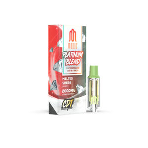 MODUS PLATINUM BLEND CB9-A /THC-P 2GM CARTRIGES-MELTED SHERB