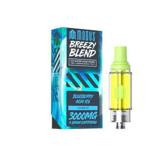 MODUS BREEZY BLEND CB9-A D8/THC-P 3GM CARTRIGES-BLUEBERRY ACAI