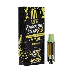 MODUS KNOCK OUT 2.0 THCP/D10/D8LR 2GM CARTRIDGE - GELONADE