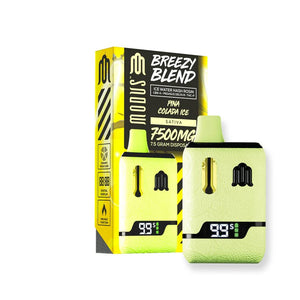 MODUS BREEZY BLEND D8/THC-P 7.5GM DISPOSABLE-PINA COLADA ICE