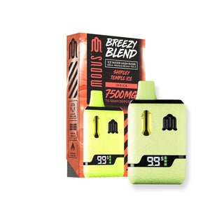 MODUS BREEZY BLEND D8/THC-P 7.5GM DISPOSABLE-SHIRLEY TEMPLE ICE
